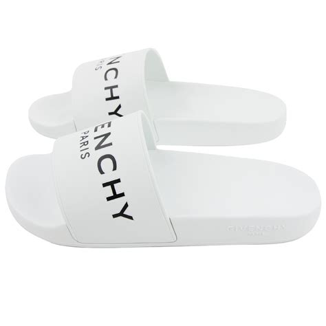 white givenchy slides men|givenchy marshmallow slides 35.